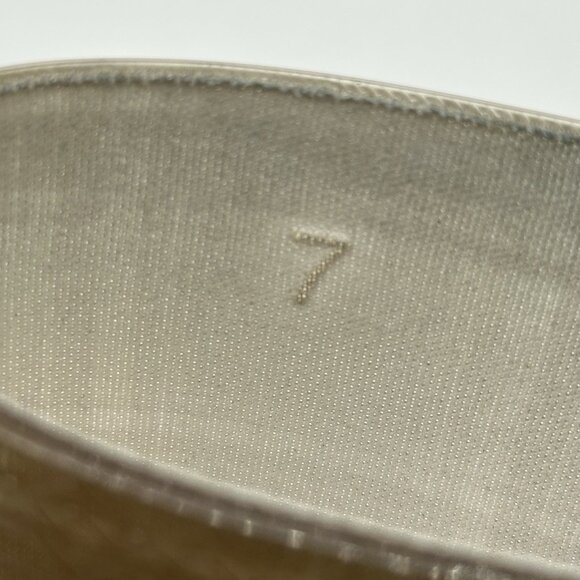 UGG Shaye Tan Clear Plaid Waterproof Rubber Tall Rain Boots - Women's Size 7 - Picture 11 of 11